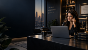 Law firm intake services comparison showing outsourced intake, in-house intake, automation, call tracking, and qualified lead conversion